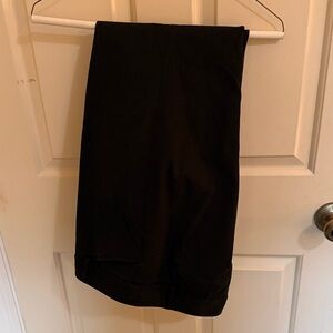 Talbots Black Straight-Leg Pants